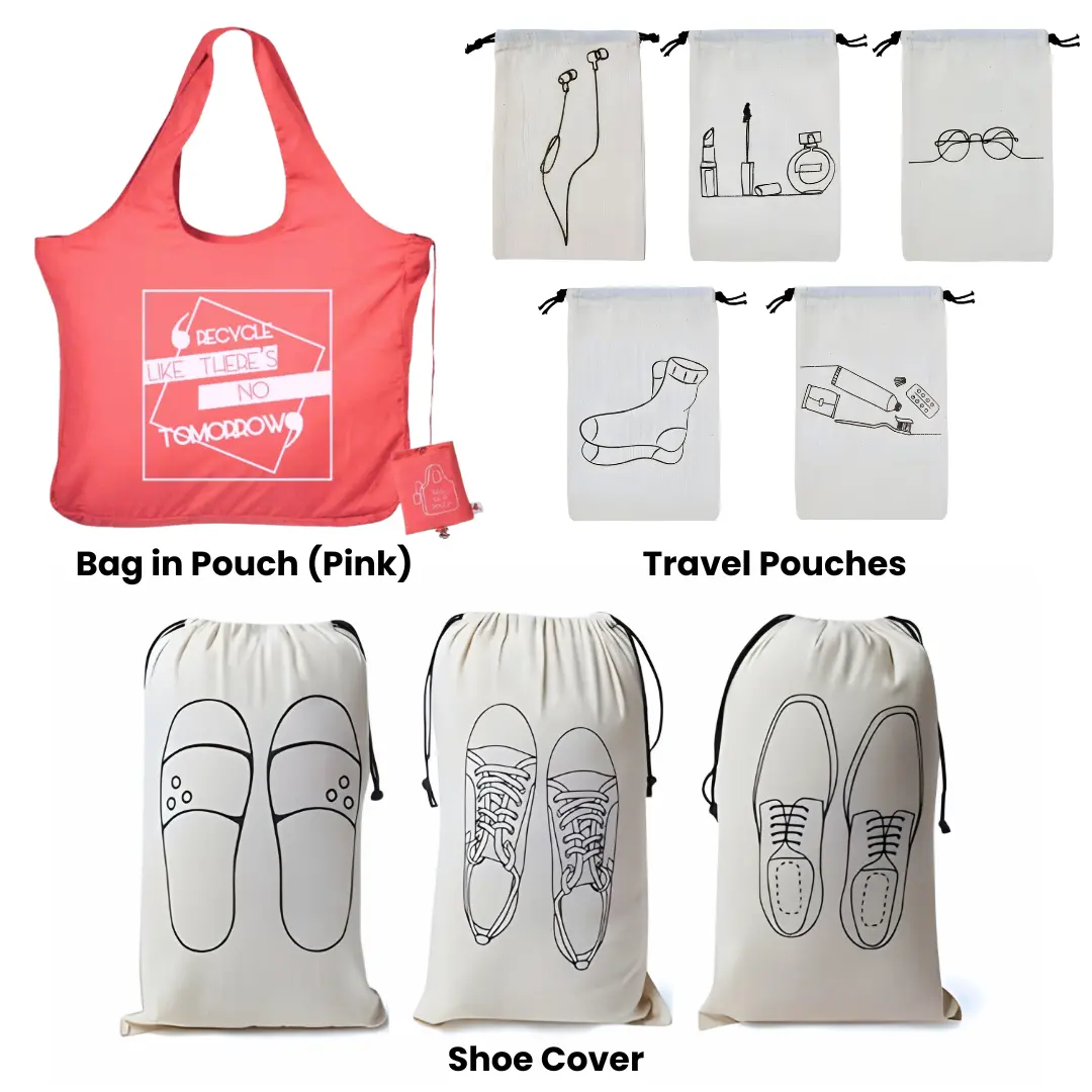 travel-combo-with-5-cotton-travel-pouches-and-3-shoe-cover-women-pack-of-8