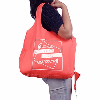 Bag in pouch | Pink colour Bag| Travel & GYM Bag | Multipupose Bag