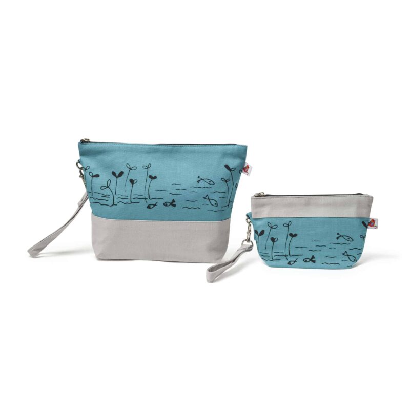 Toiletry Bags - Blue